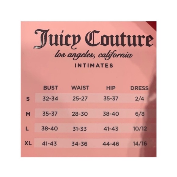 Juicy Couture 3PC Hot Pink Robe Set - Picture 10 of 10